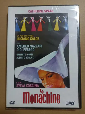 이탈리아 영화 DVD Le Monachine 캐서린 스파크 주연