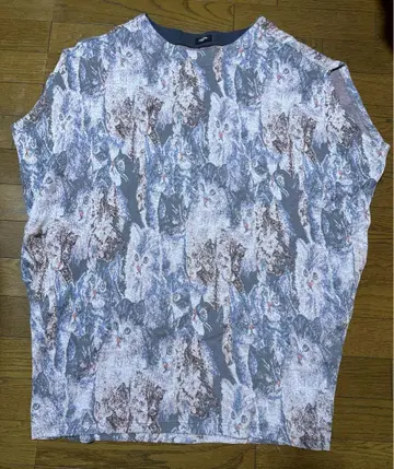marble SUD 튜닉 고양이 패턴