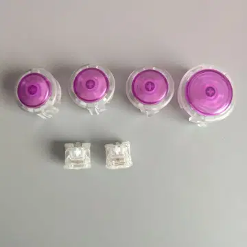펑크워크샵 신 V1 버튼 4개 세트