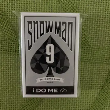 카드놀이 SnowMan 1st DOME tour 2023 미사용 새상품