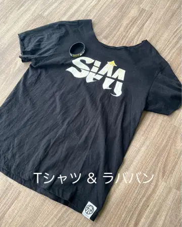 SiM 5th Tour 2021 로고 티셔츠 러버밴드 포함