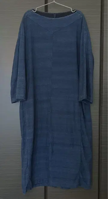 ma deshabille 네이비 나염 원피스