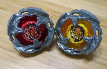 헬즈 사이즈 빨간색, 옐로우 컬러 세트 베이 블레이드 X