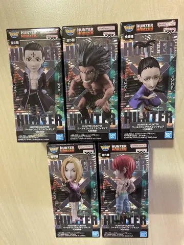 HUNTER x HUNTER 월드 컬렉터블 피규어 환영여단 전 5종류