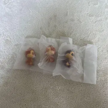 다람쥐 캐릭터 3개 세트 칩 앤 데일 디즈니