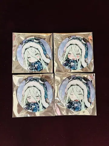 FGO 페스티벌 로우히 백면상 캔뱃지 4개