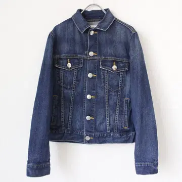 23구 DENIM 데님 자켓 L 사이즈 인디고 블루 워셔블