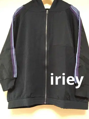 iriey 분또 트랙 리메이크풍 지퍼 후드티 F