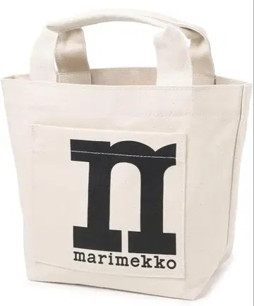 새상품급 마리메꼬 캔버스 미니토트 내추럴 marimekko Mono