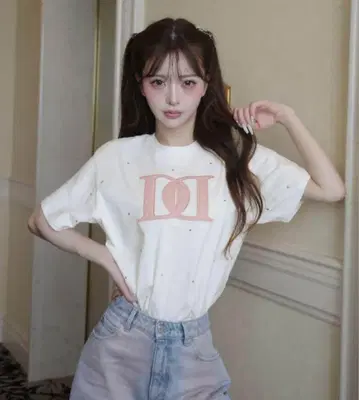 퀼팅 아플리케 비쥬 셔츠 Darich
