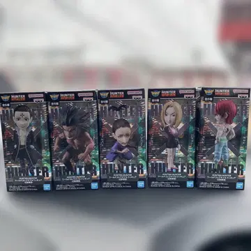 HUNTER x HUNTER 월드 컬렉션 환영여단 풀 컴프 세트