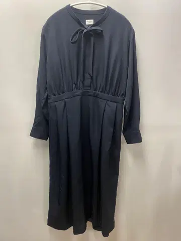 URBAN RESEARCH DOORS 보타이 원피스 네이비 M