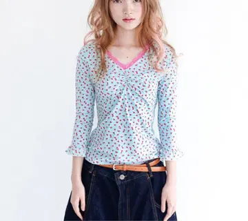 shop faerie little strawberry lace top