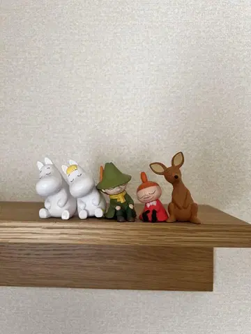 무민 가챠가챠 어깨 쿵 전 세트