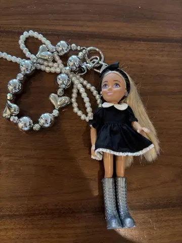 바비 첼시 인형 포함 키링 마텔사