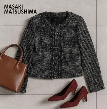 @J790@ MASAKI MATSUSHIMA 트위드 자켓 9