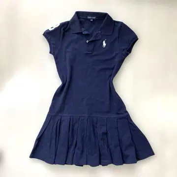 랄프 로렌 피케 셔츠 원피스 y2k 헤이세이 갸루 네이비 피티 t