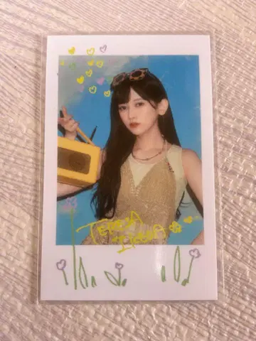 이케다 에이샤 폴라로이드풍 스티커
