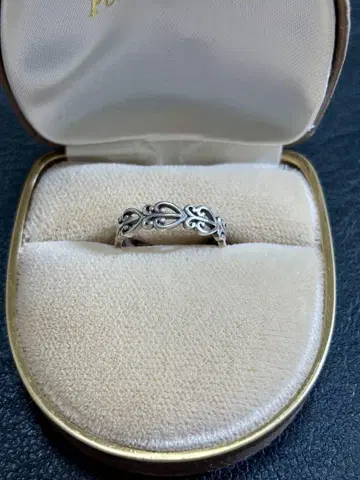 노제스 하트 고딕 실버 925 반지