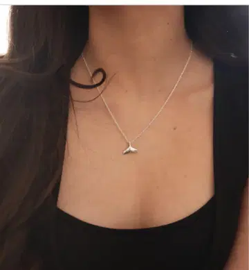 마우이 다이버즈 주얼리 실버 925 고래 꼬리 목걸이 하와이안