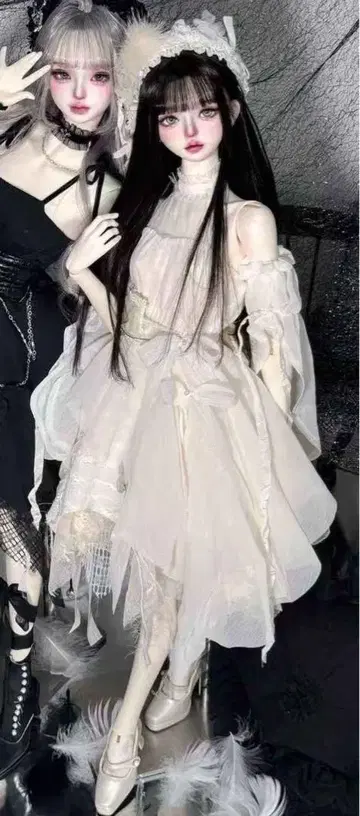 C02 SD DD 의류 드레스 아웃핏