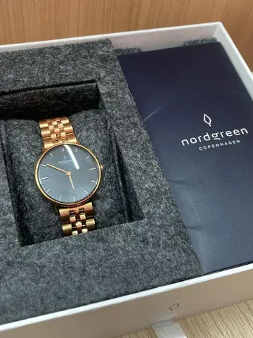 NORDGREEN 시계 현상 불량