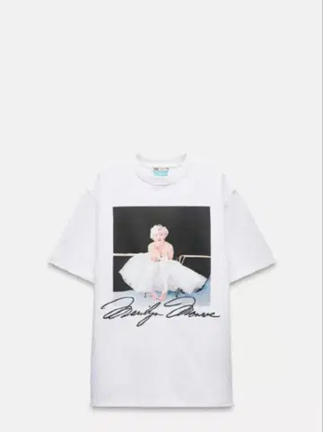 ZARA 마릴린 몬로 프린트 T셔츠