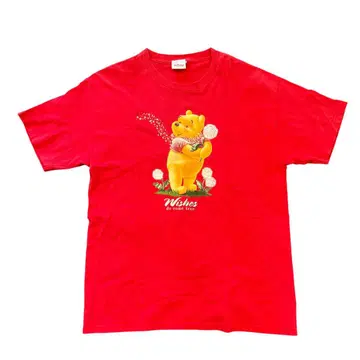디즈니 90s 00s 곰돌이 푸 디즈니 티셔츠