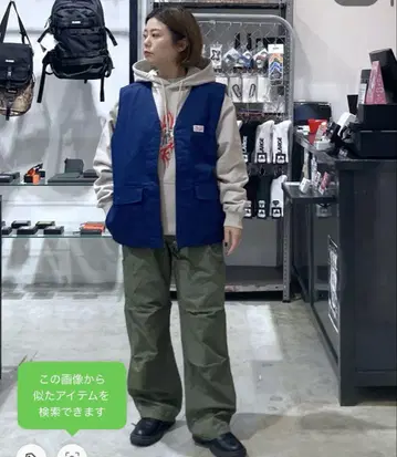 XLARGE 엑스라지 베스트 네이비