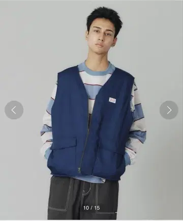 XLARGE 엑스라지 베스트 네이비