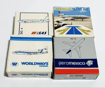 SCHABK 1/600 4종 세트 DC-10, L-1011, DC-4