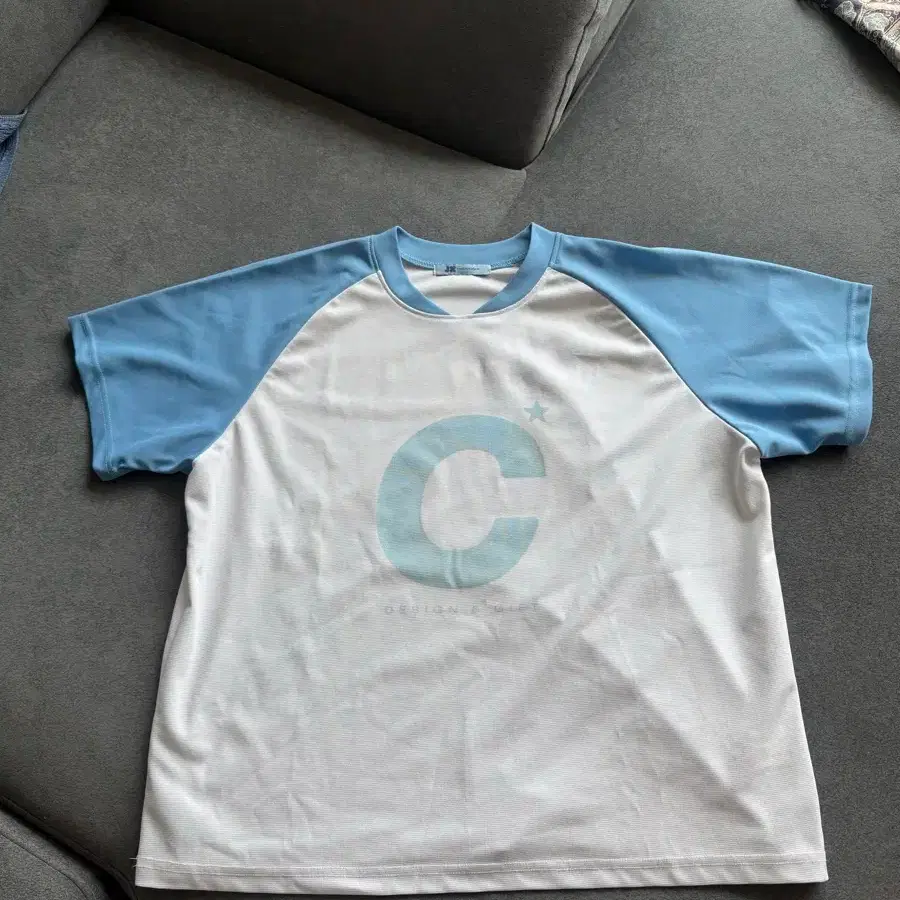 トップス jichoi jx raglan t-shirt Jichoi[JX] RAGLAN T-SHIRT Blue | Bunjang Global