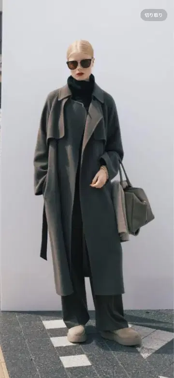 울 나일론 Nonchalant Coat 두지엠 클라세