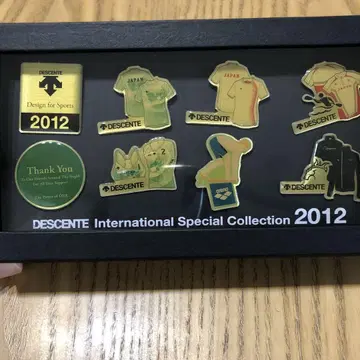 DESCENTE 2012 핀 배지 8개
