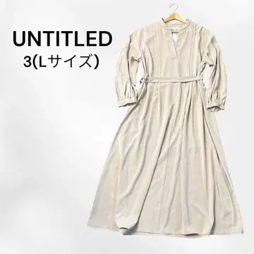 [ 미사용품 ] untitled 여성용 롱 원피스