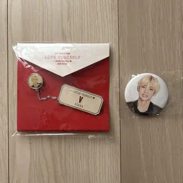 BTS 체인 배지 V speak yourself OSAKA