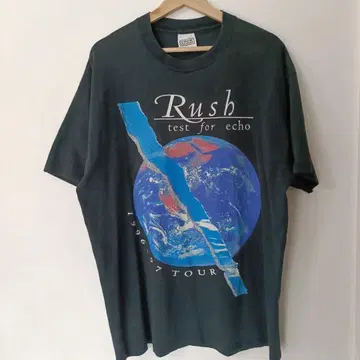 레어 rush test for echo 1996-97 투어 티셔츠