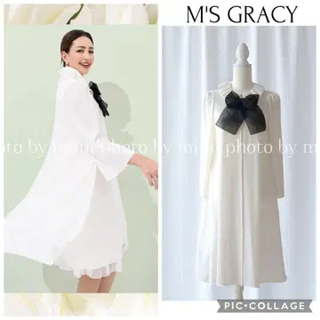 M'S GRACY* 카탈로그 게재* 개더 옷깃 시어 케이프