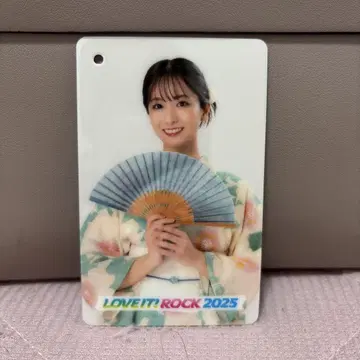 라비트 락 2025 트레이딩 카드 키체인 타무라 아나운서