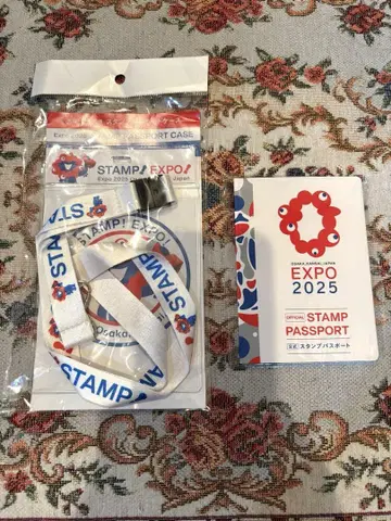오사카 만박 공식 EXPO2025 스탬프 여권 + 케이스 2세트