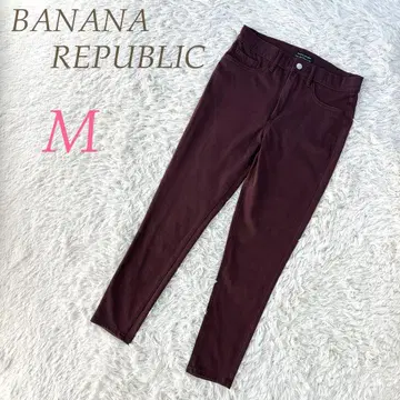 BANANA REPUBLIC 새상품 버건디 캐주얼 팬츠 M