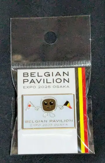 오사카 만박 EXPO 벨기에관 벨기에 파빌리온 핀 배지 핀즈