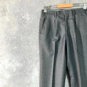 70s 슬랙스 빈티지 그레이 TALON 지퍼 와이드 원턱