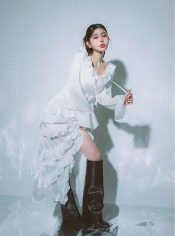 다리치 랜덤 프릴 원피스 FS