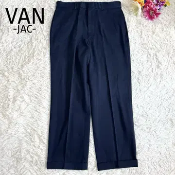 VAN 밴재킷 치노 팬츠 코튼 새틴 신치 벨트 비죠 팬츠