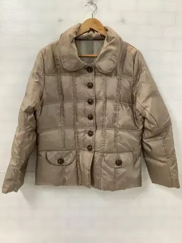 9.4 A245 티나 루츠 다운 자켓 베이지