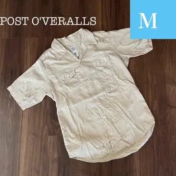 [ POST O'VERALLS 반팔 밀리터리 셔츠 ] USA제 M 베이지