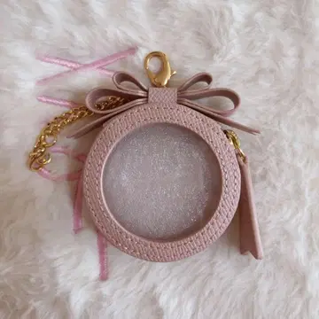 &chouette 앙드슈에트 최애 캔뱃지 케이스 핑크