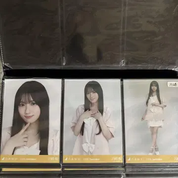 노기자카46 브로마이드 썸머 자켓 카와사키 벚꽃 컴프 3종