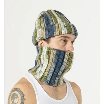 Hand-made Crochet Beanie & Neck Warmer